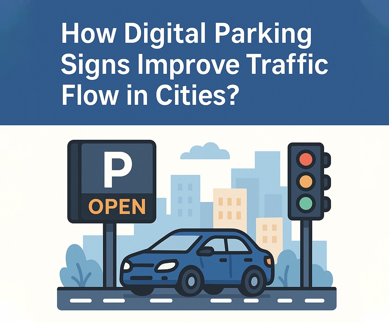 Digital Parking Signs