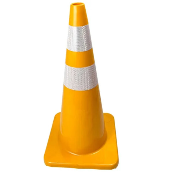 High Intensity Grade Tape Cone PVC Flexible Traffic Barricade - Image 6