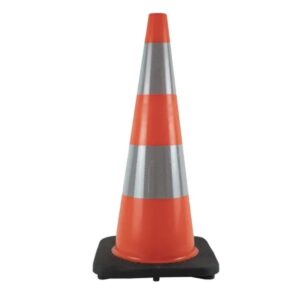 18 Inch Black Base Cone