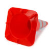 18" PVC Road Cone Flexible Barricade Traffic Safety Cones - Image 5
