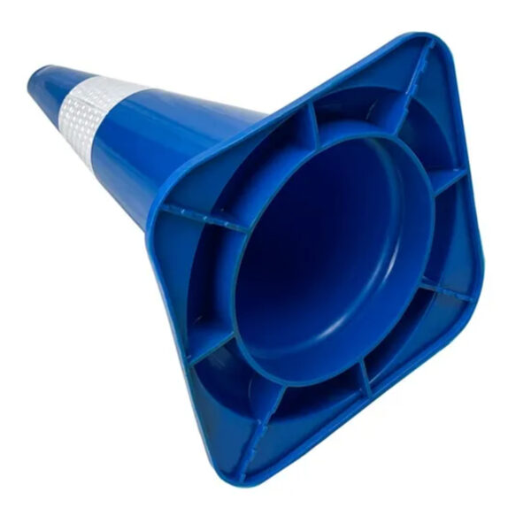 30cm PVC Traffic Cone Reflective Warning Flexible Traffic Safety Cones - Image 2