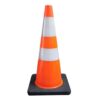 90cm UV Resistance Cone Reflective Black Base Traffic Safety Cones - Image 6