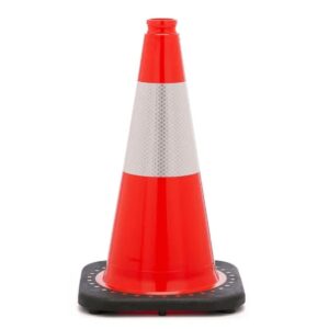 Black Base Road Cone