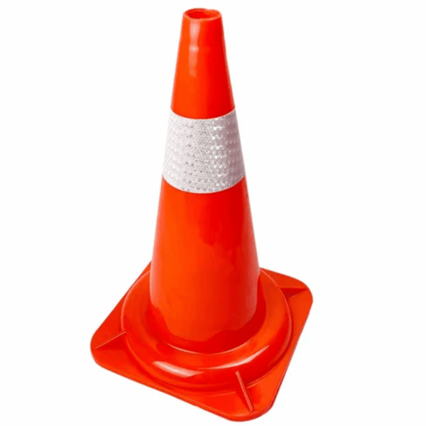 PVC Cold Resistant Road Cone Reflective Warning Traffic Safety Cones - Image 4