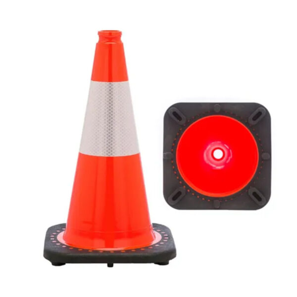 Collapsible Traffic Safety Cones PVC Flexible Traffic Cone - Image 3