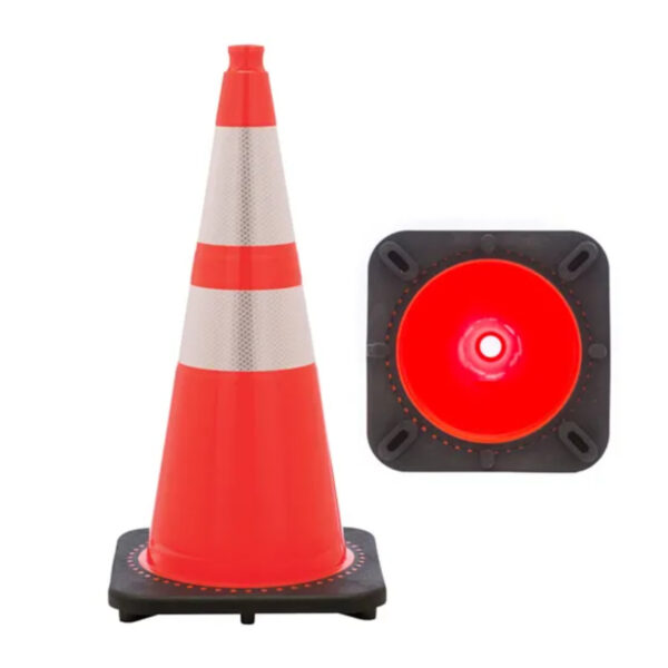 Collapsible Traffic Safety Cones PVC Flexible Traffic Cone - Image 4
