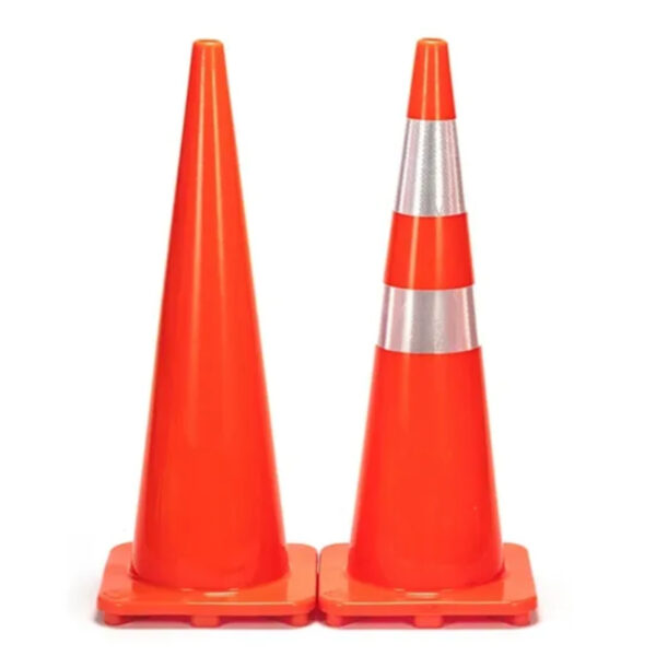36 Inch PVC Traffic Safety Cone for Road Construction - Image 7