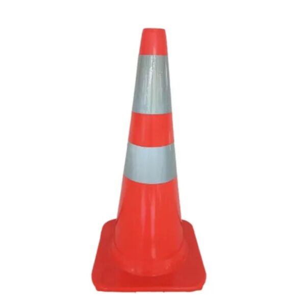 Flexible 45cm PVC Road Cone