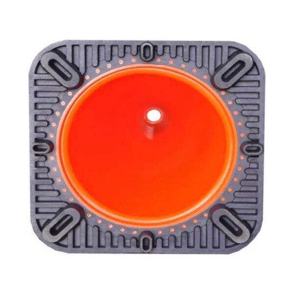 18" 28" 36" Flexible PVC Traffic Cone Road Safety Black Base Cone - Image 5