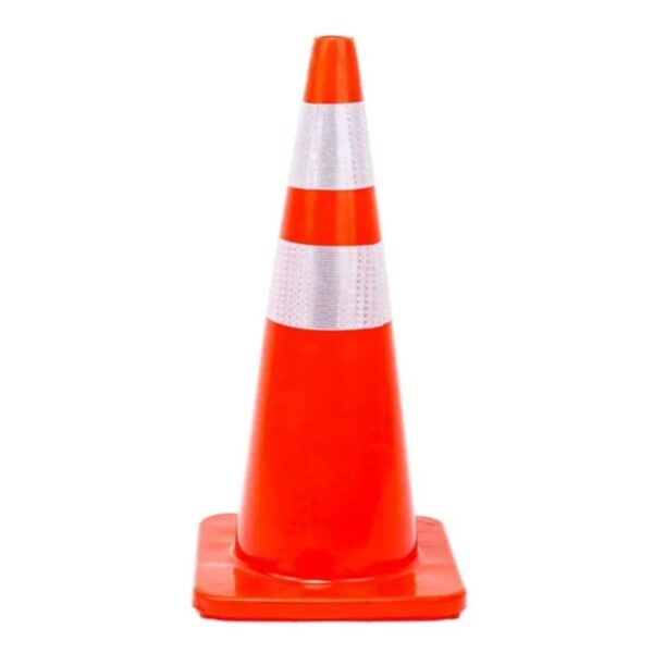 PVC 45cm Road Cone Reflective Flexible Traffic Cone for Safety - Image 6