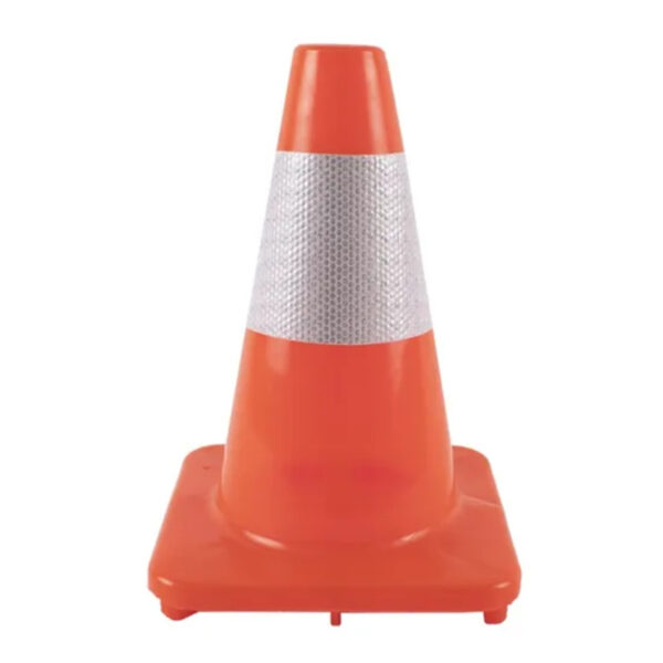 28" PVC Road Construction Cone Flexible Barricade Traffic Safety Cones - Image 6