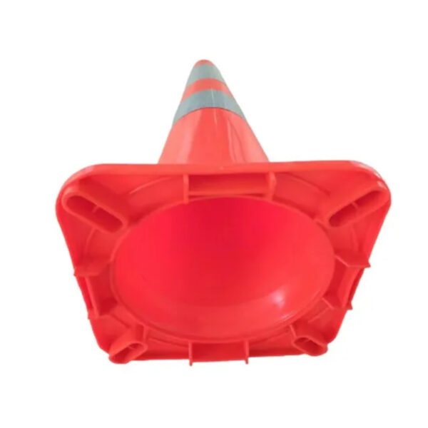 36 Inch Reflective PVC Traffic Cone Flexible Safety Barricade - Image 7