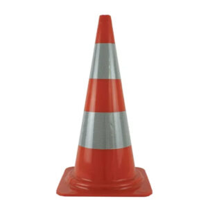 12" PVC Road Reflective Cone Flexible Traffic Safety Cones
