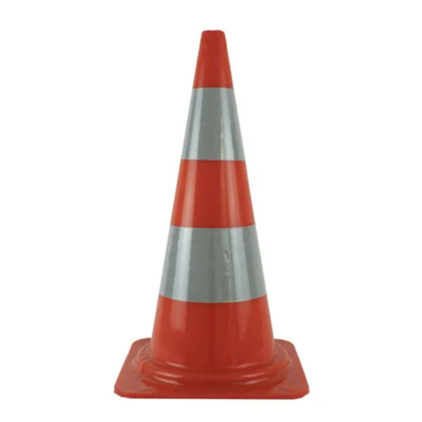 12" PVC Road Reflective Cone Flexible Traffic Safety Cones