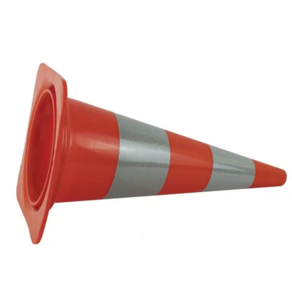 12" PVC Road Reflective Cone Flexible Traffic Safety Cones - Image 5