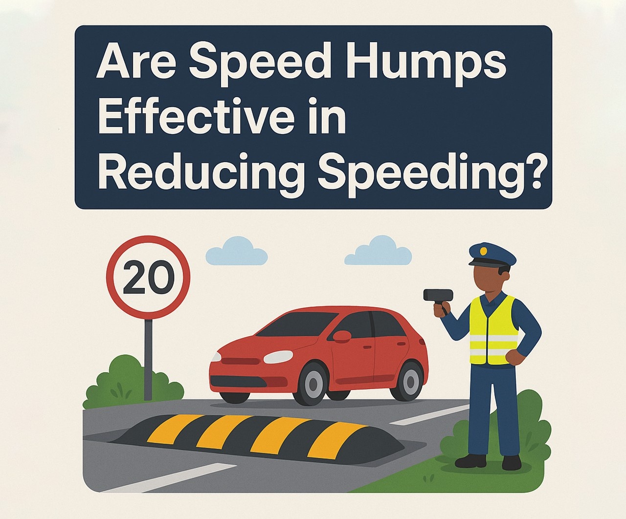 Speed Hump Sign