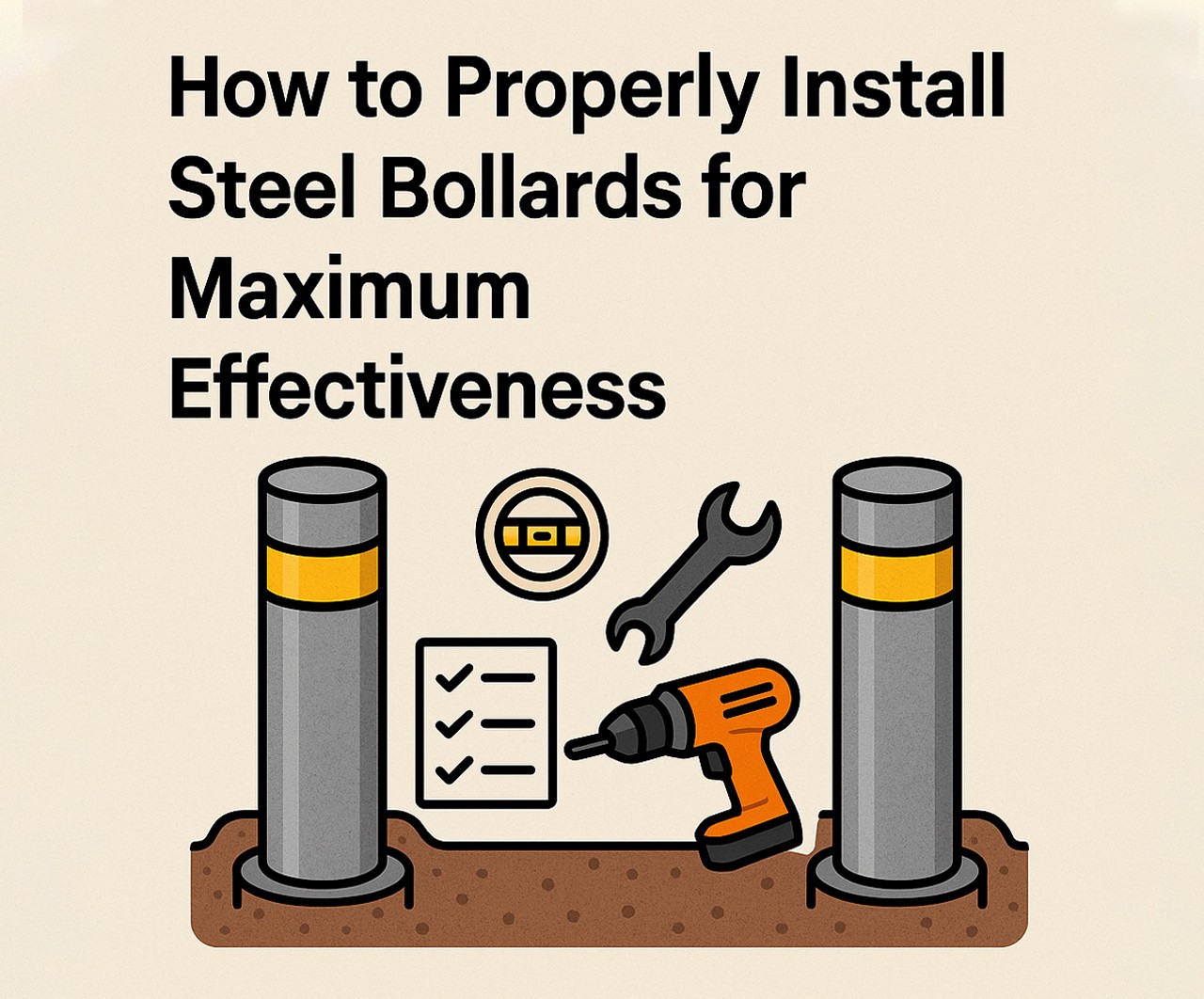 Steel Bollards
