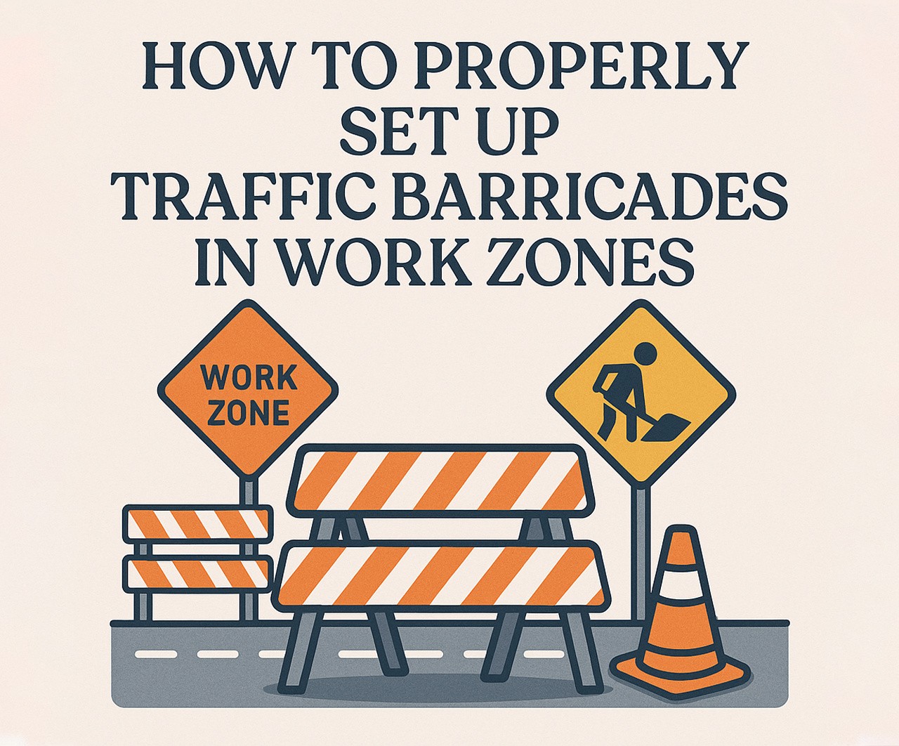 Set Up Traffic Barricades