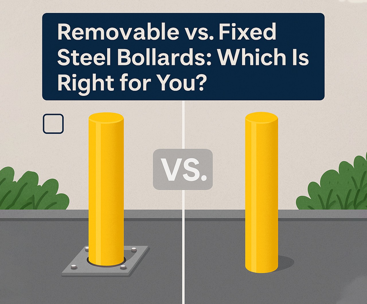 Fixed Steel Bollards