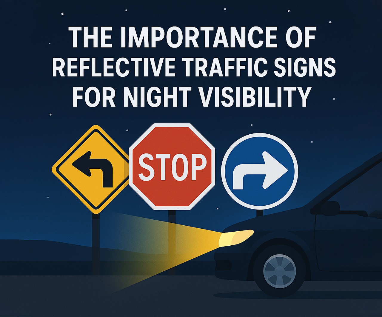 Reflective Traffic Sign
