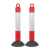 80cm PE Tumbler Collapsible Delineator Rubber Base Delineators - Image 4