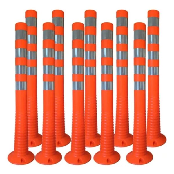 Flexible Road Delineators Warning Delineator Post Fixed Bollards - Image 7