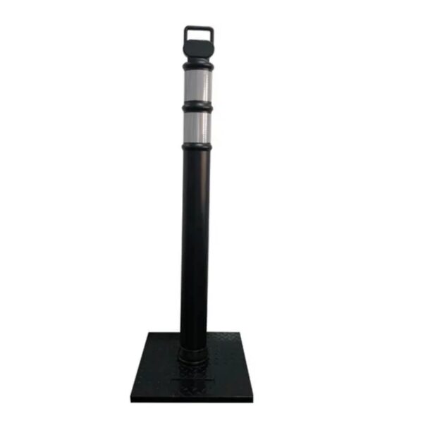 PE Traffic Delineator with Rubber Base Isolation for Lane Marking - Image 7