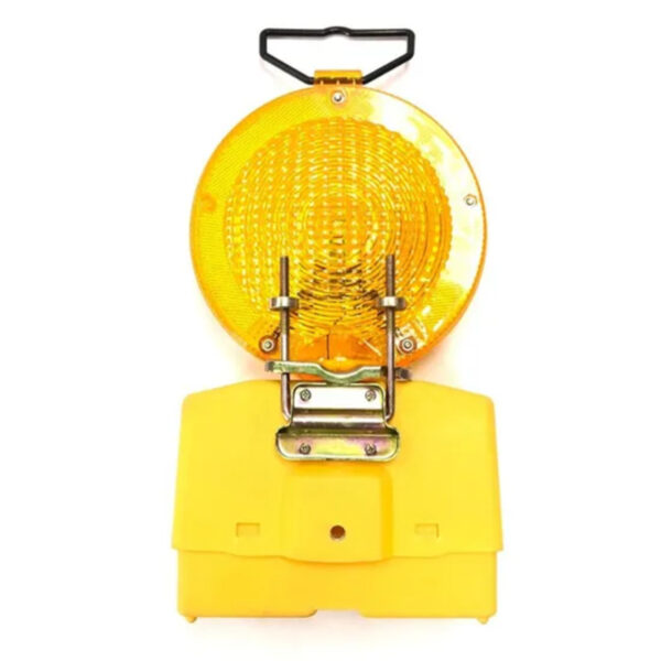 Blinking Red Traffic Light Durable Solar Powered Lights - Image 4