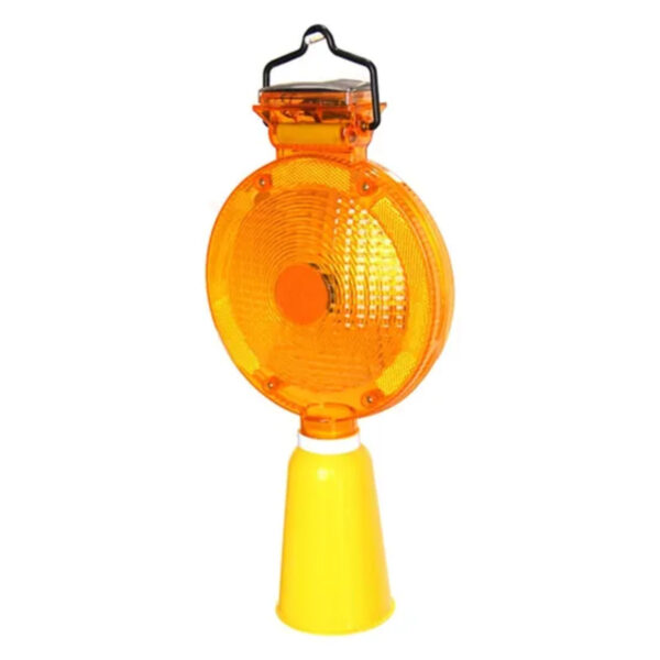 Traffic Light Safety Sign Road Solar Battery Powered Lights - Image 2