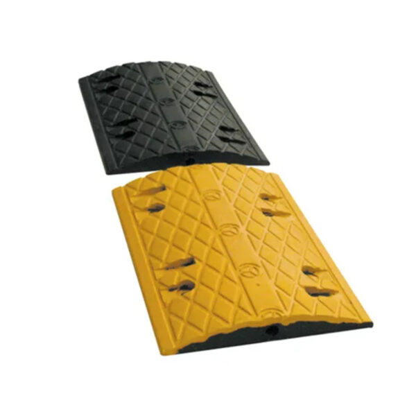 50cm Yellow Black Speed Bump Speed Breakers Road Traffic Bump - Image 2