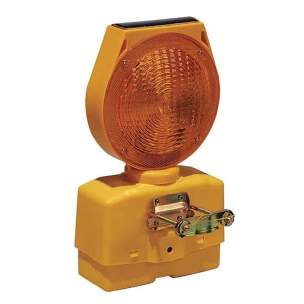 A Traffic Light Solar Battery Powered Warning Lights - Image 2