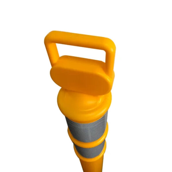 Anti Collision Rubber Base Tumbler Movable Traffic Guidance Post - Image 2