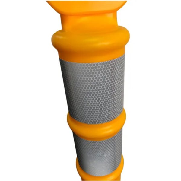Anti Collision Rubber Base Tumbler Movable Traffic Guidance Post - Image 3
