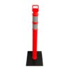 Movable Traffic Post PE Reflective Anti Collision Tumbler Rubber Base - Image 2