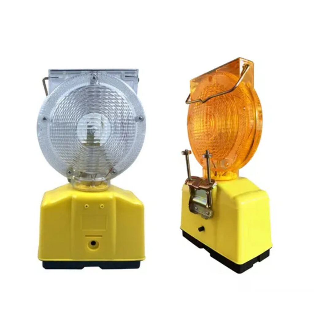 Blinking Yellow Traffic Light