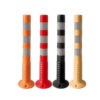 Durable PU Delineator Spring Warning Post Fixed Traffic Bollards - Image 6