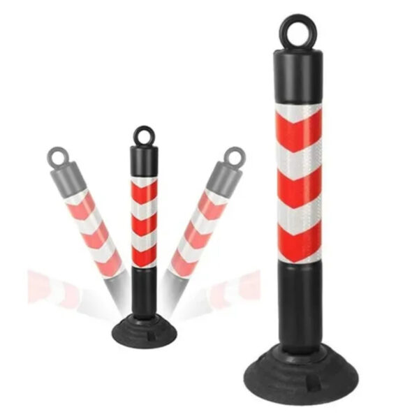 Flexible Delineator Posts Tumbler Rubber Base Spring Delineators - Image 2