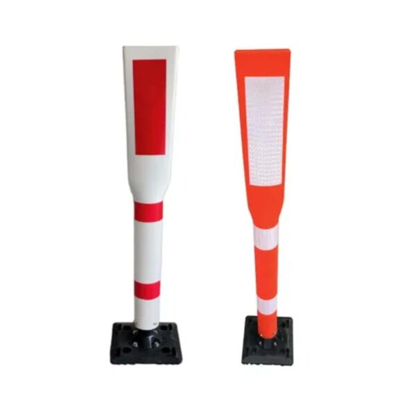 Flexible Sign Post for Traffic Safety Plastic Road Barrier Marker - Image 5