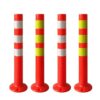 Flexible Warning Delineator Post PU Spring Fixed Traffic Bollards - Image 2