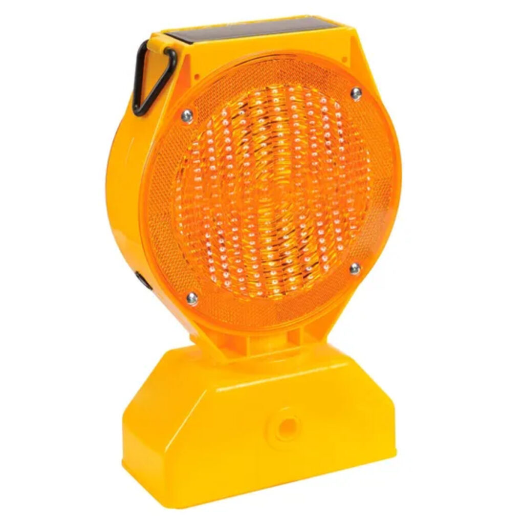 Orange Traffic Light