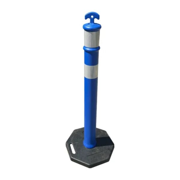 PE Warning Delineator Post Fixed Traffic Cone Bollards Road Delineators - Image 3