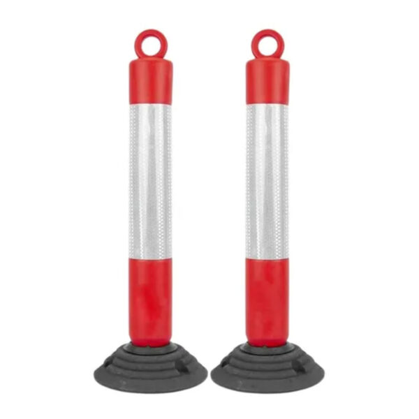 Pedestrian Delineators PE Tumbler Rubber Base Safety Road Delineators - Image 4