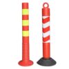 PU Spring Warning Flexible Delineator Pipe Bollards for Sale - Image 6
