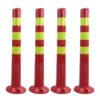 PU Spring Delineator Warning Flexible Post Fixed Traffic Bollards - Image 7