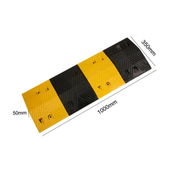 100cm Recycled Rubber Speed Humps Rubber Speed Breakers - Image 3