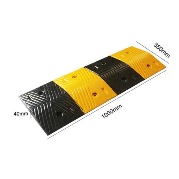 100cm Road Hump Rubber Rumble Strips Speed Breakers - Image 5