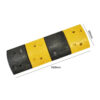 100cm Road Speed Hump Rubber Rumble Strips Speed Breakers - Image 4