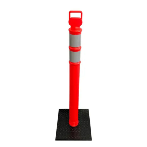 Rubber Base Isolation for Lane Marking Traffic Safety Delineator Post - Image 6