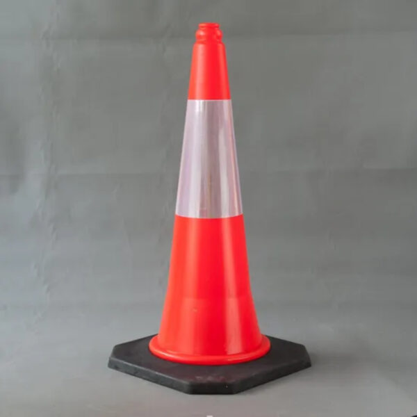 750mm PE Cone Reflective Road Construction Traffic Cones - Image 2