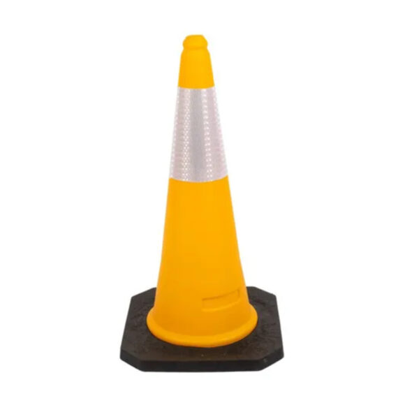 PE Road Cone Flexible Traffic Candlestick Safety Cones - Image 2